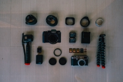 Fujifilm X100F and XT3 GoPro Hero7 Black plus accessories