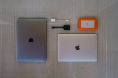 Macbook, MacBook Pro and LaCie
