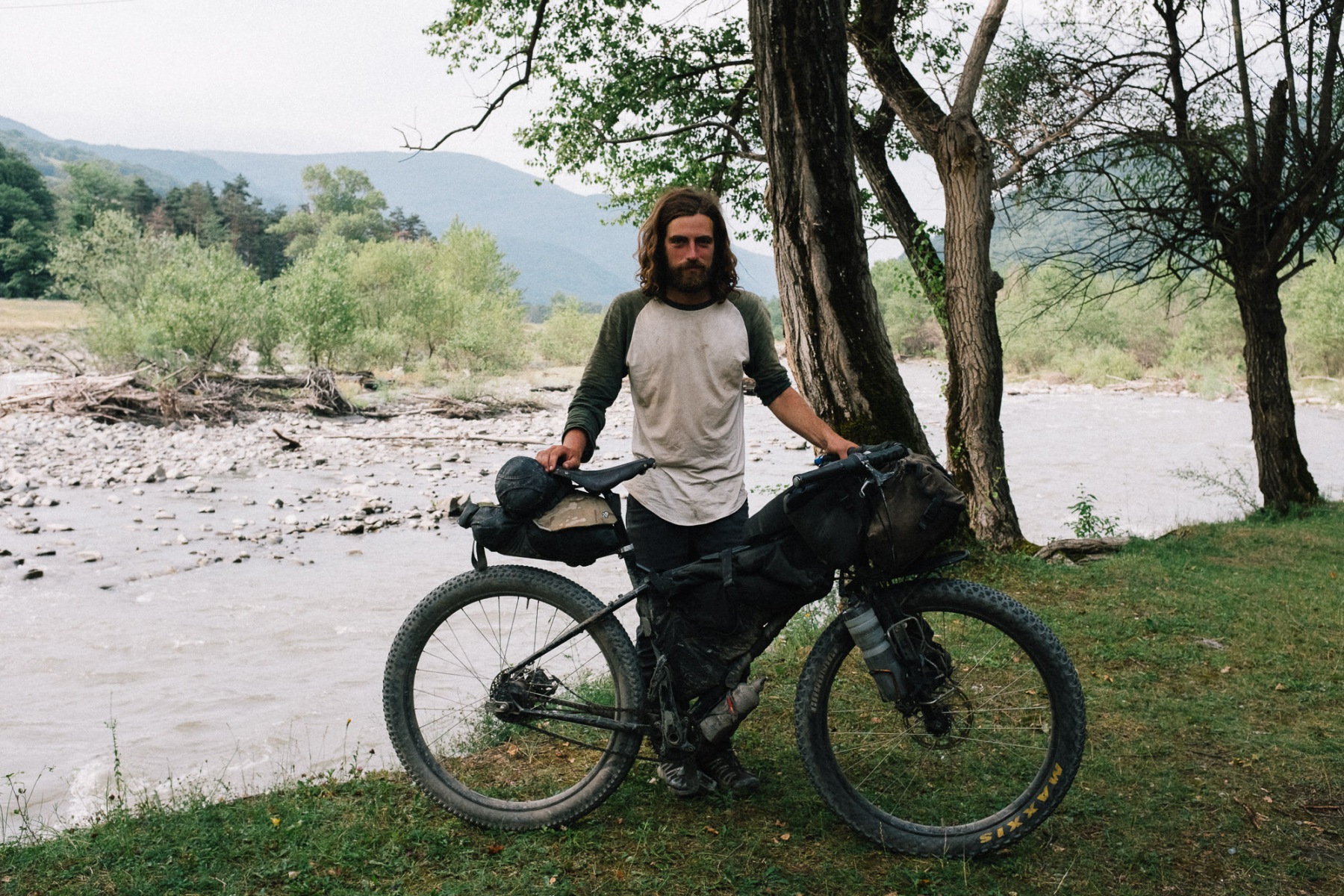 Justin Bill with his Surly ECR in Georgia