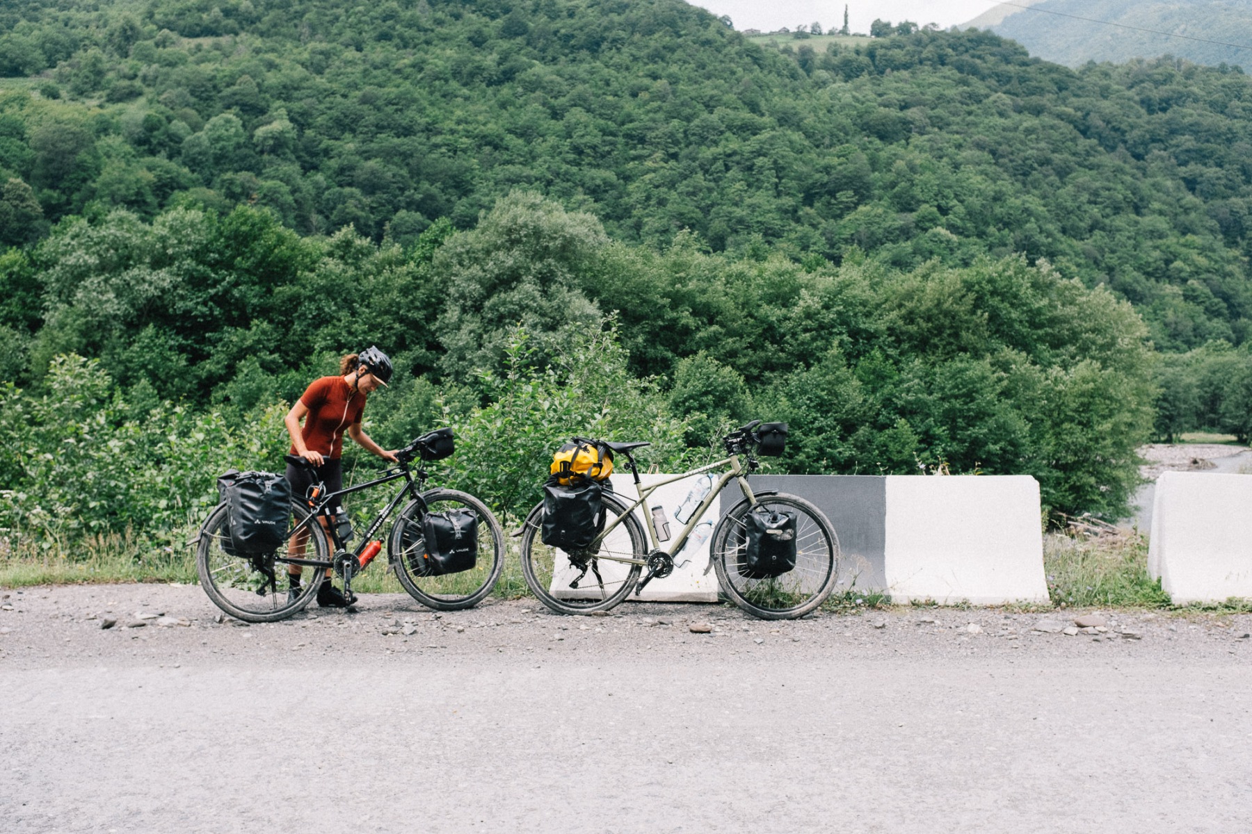 Bike touring in Georgia