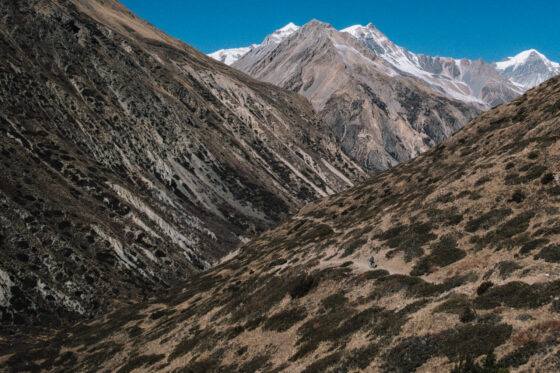 Singletrails Mountains Bikepacking Annapurna Circuit Trek Nepal Himalaya MTB