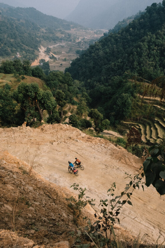 Bikepacking Annapurna Circuit Trek Dirt Road Gravel Jungle