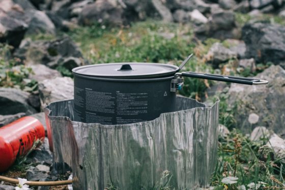 Cooking pot camping