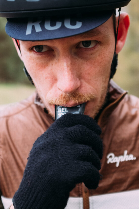 Rapha cyclist Maurten Hydragel
