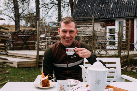 Fika coffee fika Sweden bikepacking Rapha