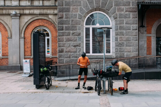 Bikepacking the Hærvejen Aalborg train