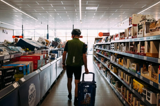 Bikepacking the Hærvejen food shop