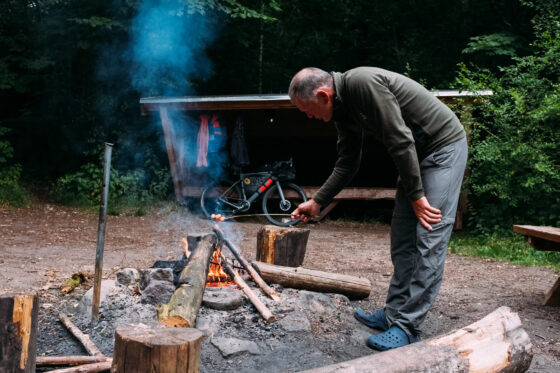Bikepacking the Hærvejen grill