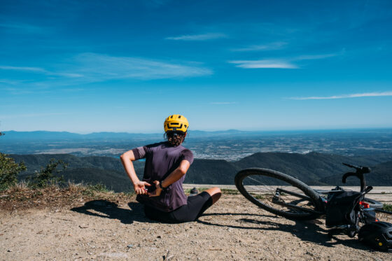 View from Rocacorba in Girona, Spain