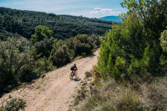 technical gravel roads in Girona
