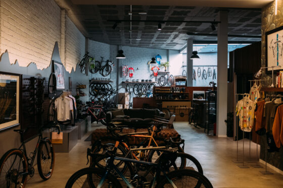 Inside The service course in Girona