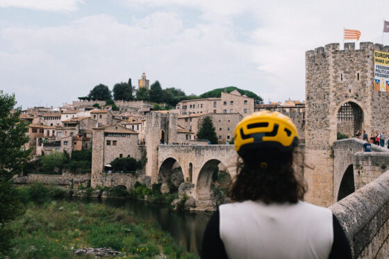 road cycling to Pont de Besalu