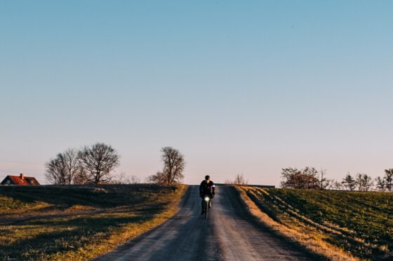 Bikepacking winter Sweden gravel roads