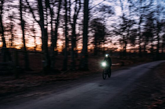 Winter bikepacking Skåne Winter Light