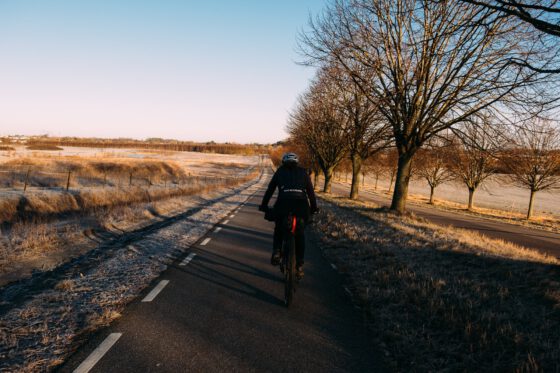 Bikepacking winter Sweden Skåne
