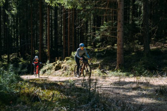 Dirty Halland gravel climb Sweden