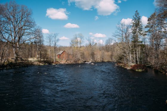 Bikepacking Banvallsleden water river