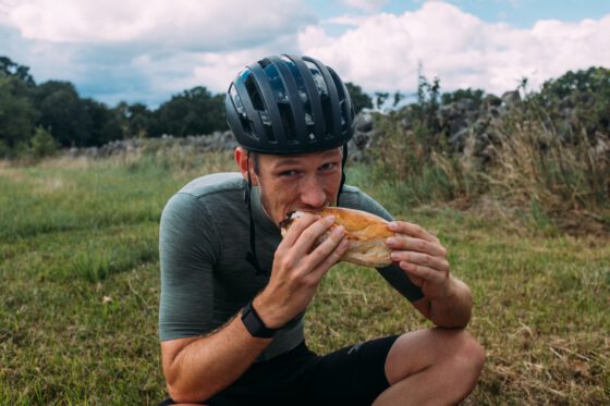 Bikepacking food snacks eat