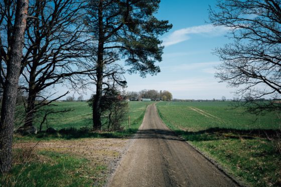 Gravel Roads Skåne Sweden Farawayistan