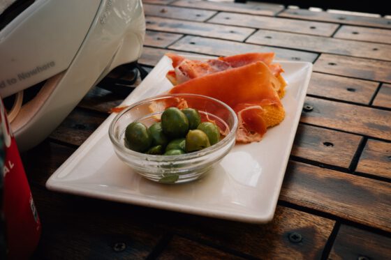 Girona Gravel Route Recovery Coffee Ride Food Tapas Farawayistan
