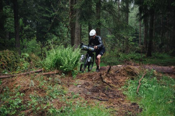 Farawayistan Bikepacking Camping Forest Gravel Road Southern Sweden Skane Blekinge