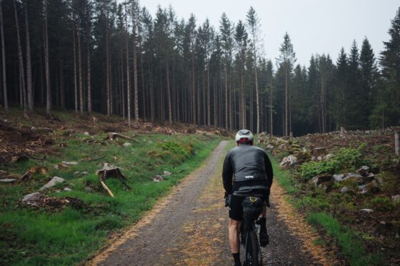 Farawayistan Bikepacking Camping Windshelter Gravel Road Southern Sweden Skane Blekinge