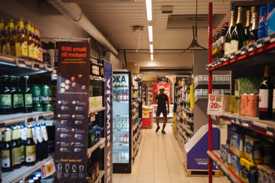 Farawayistan Bikepacking Supermarket Food Southern Sweden Skane Gravel Road