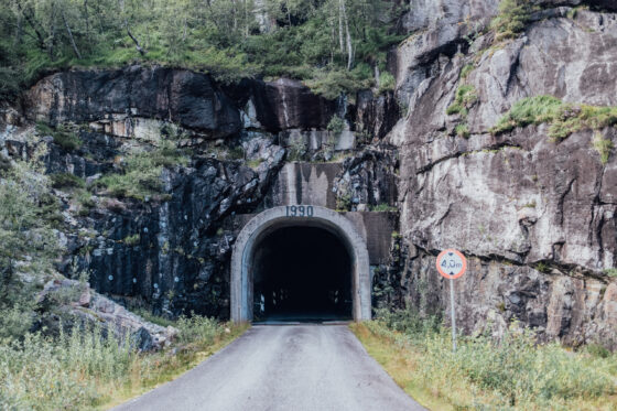 Lysebotn Norway fjord road gravel cycling tunnel Farawayistan