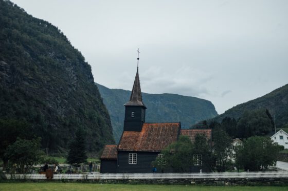 The Flåm church