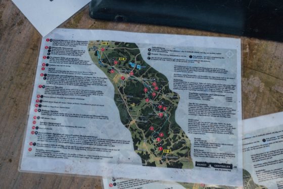 Stockamöllan Kanotcentralen Map Rönne Skåne Sweden Canoe Rental